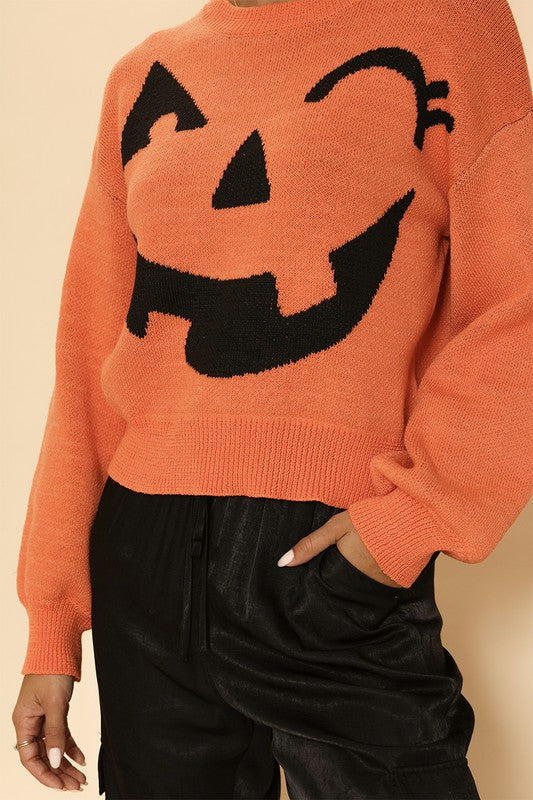 Pumpkin Halloween Sweater