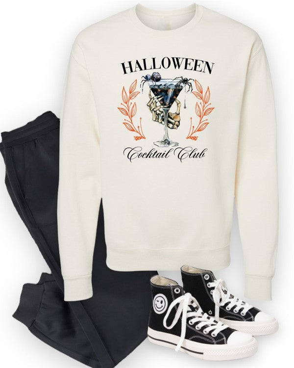 Halloween Social Club Crew Neck Sweatshirt