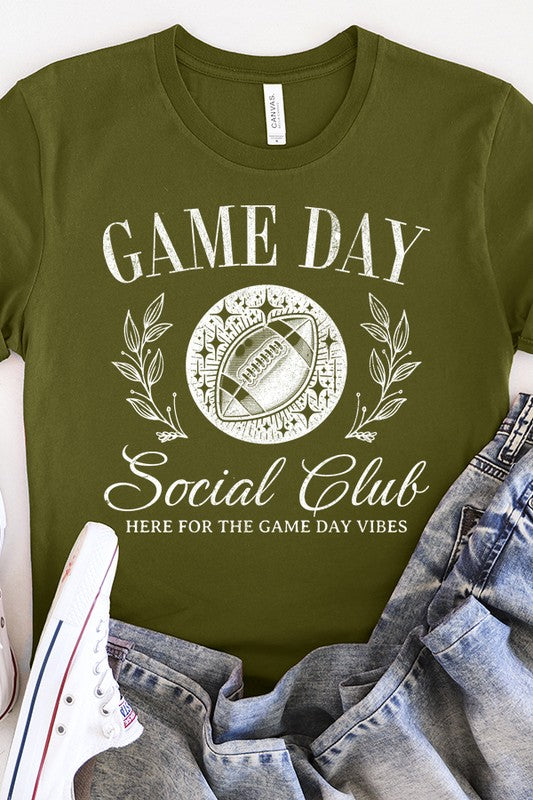 Game Day Social Club Graphic Tee