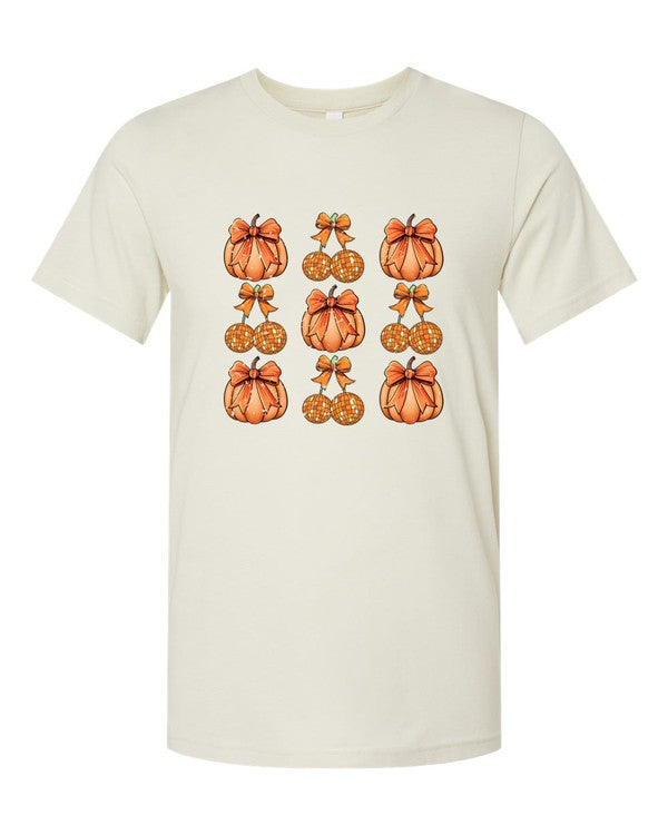 Halloween Pumpkin Coquette Disco Cherry Graphic