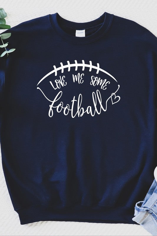 Gameday Fall Love Me Some Football Sweatshirt